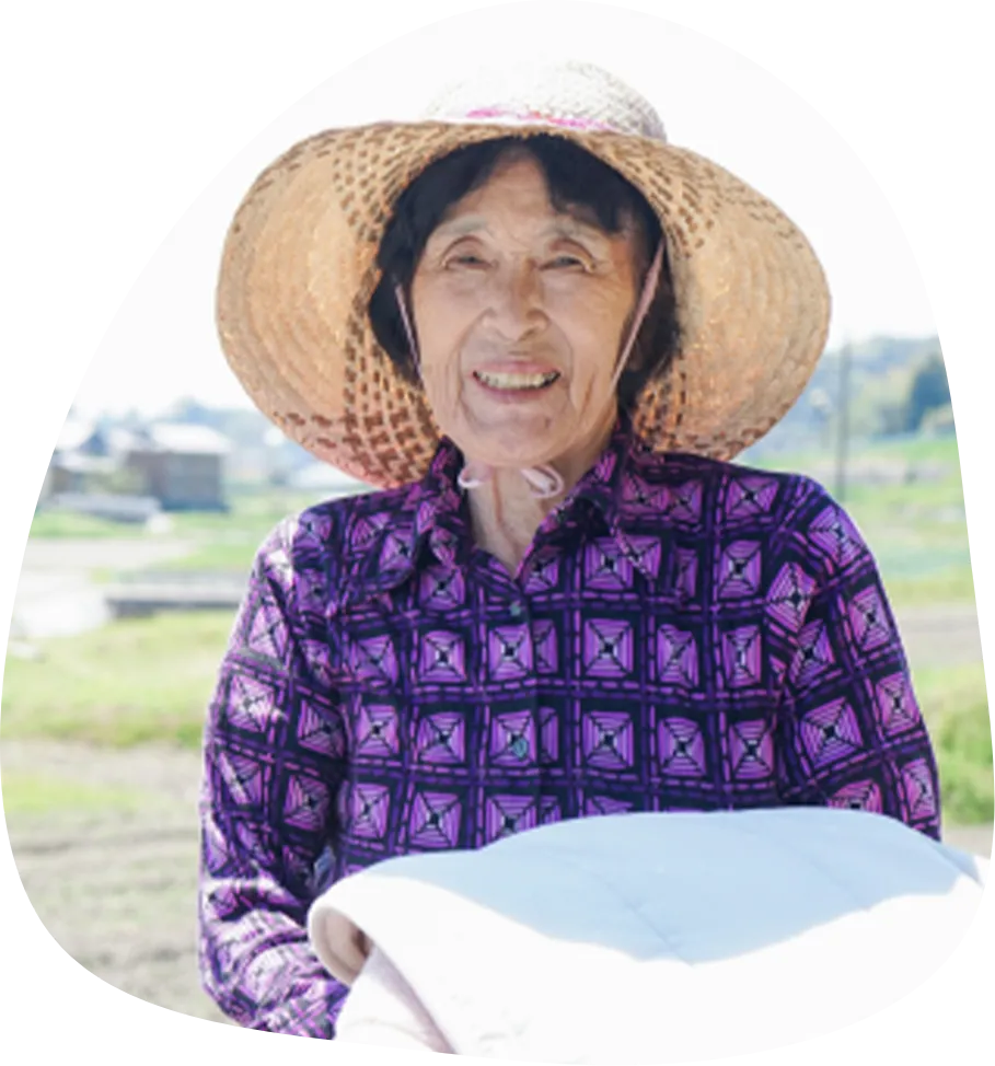町民の写真